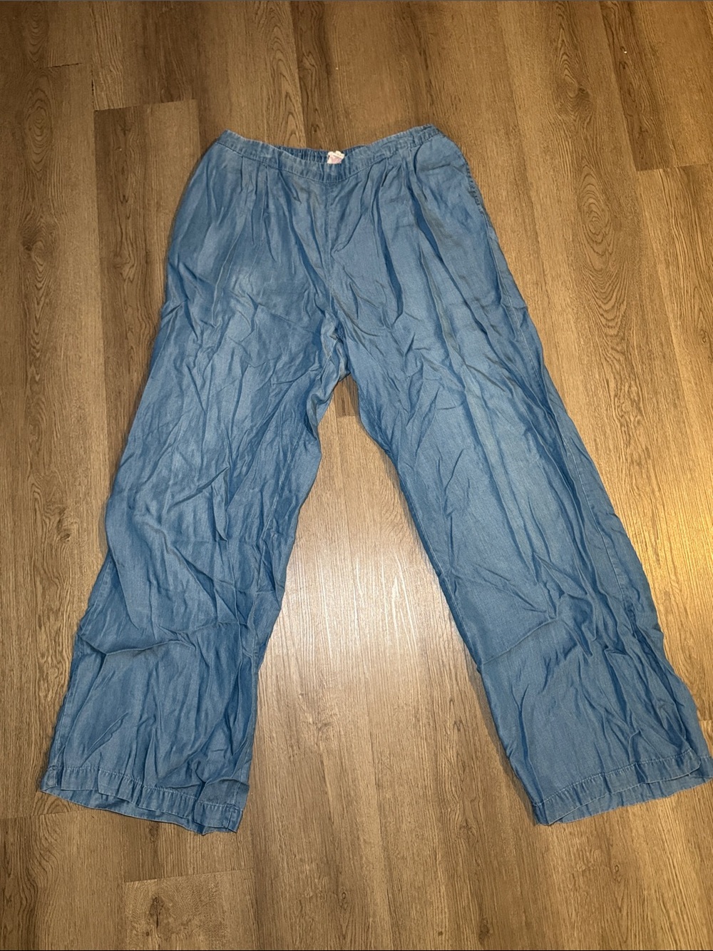 Merona Light Blue Elastic Waist Pants